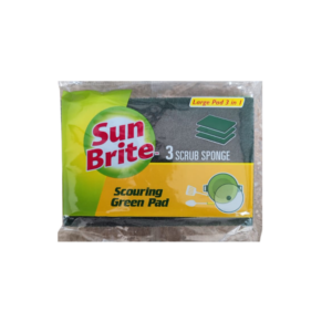 Sun Brite Scouring Pad Large (3in1)