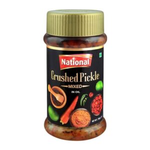 National Crushed Mixed Pickle jar 750Gm