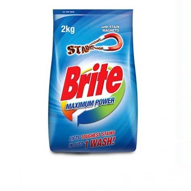 Brite Maximum Power Washing Powder 2Kg