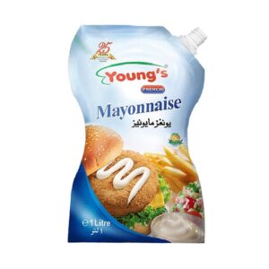 Youngs French Mayonnaise Pouch 1Ltr