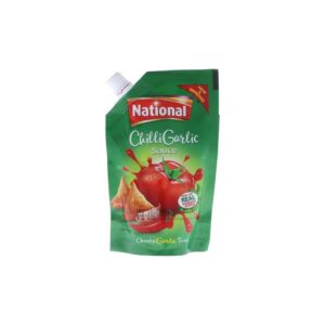 National Chilli Garlic Sauce Pouch 225Gm