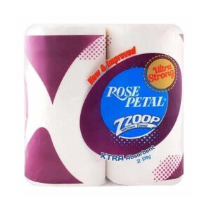 Rose Petal  Zzoop Kitchen Towel Tissue Twin Pack