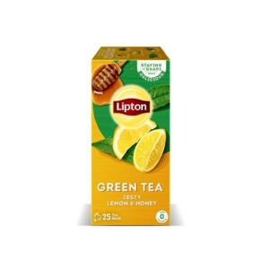 Lipton Zesty Lemon & Honey Greentea T/B 25 Pcs