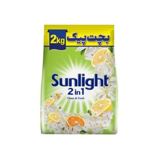 Sun Light Clean & Fresh Washing Powder Pouch 2Kg