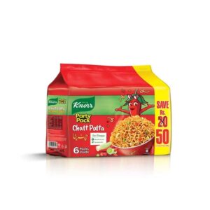 Knorr Chatpata Noodles Promo Pack Of 6 300Gm