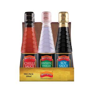 Shangrila Soya Chilli Vinegar Sauce Trio Pack 275Ml