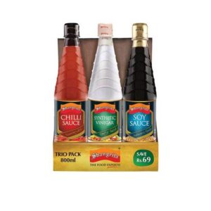 Shangrila Soya Chilli Vinegarsauce Trio Pack 800Ml