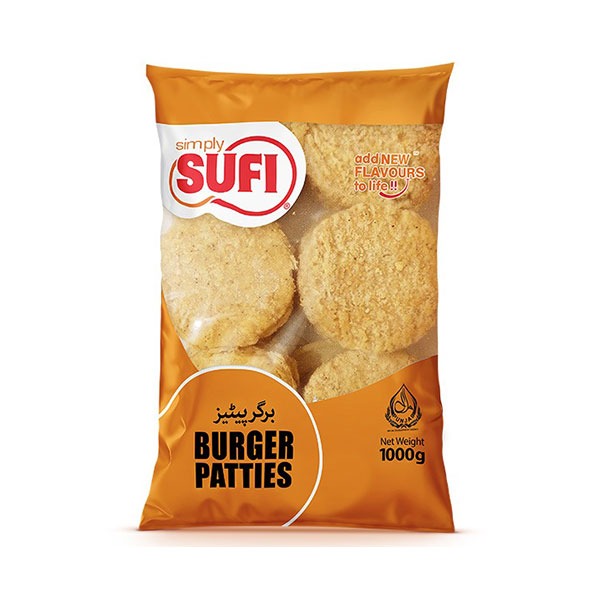 Sufi Burger Patties 1000gram