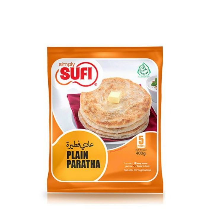 Sufi Plain Paratha (5pcs) 400gram