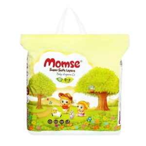 Momse Baby Diapers Small-2 68Pcs