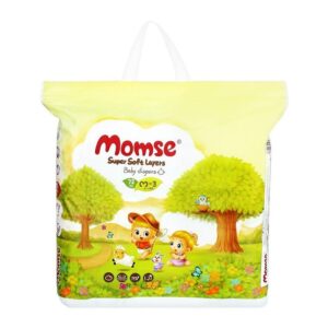 Momse Baby Diapers Medium-3 60Pcs