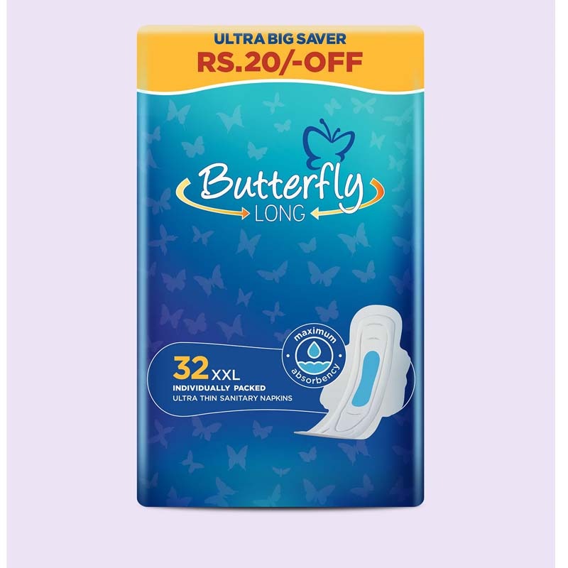 Butterfly Long XXL 32Pcs