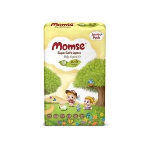 Momse Baby Daiper Jumbo Pack XL-5 48Pcs