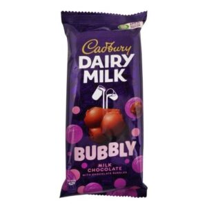 Cadbury Dairy Milk Bubbly Milk Chocolate, 87g