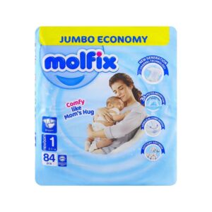 molfix diaper jumbo pack nb-1 84pc